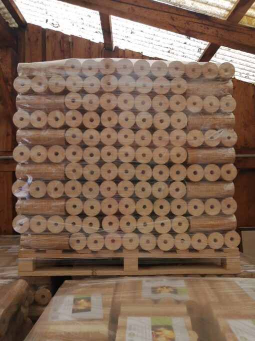 Mosser Holzbriketts 1 Tonne geliefert